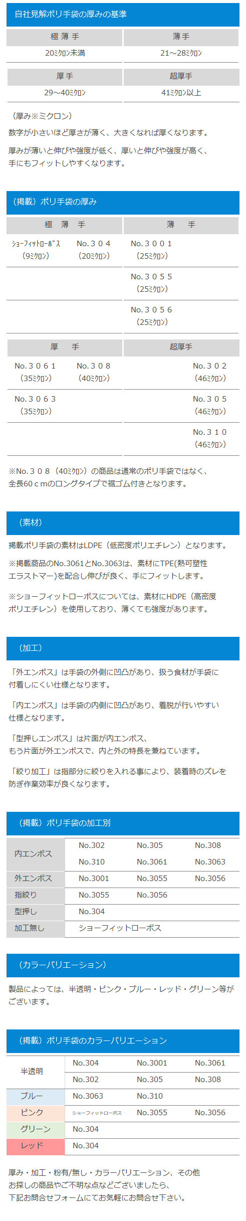 最大78％オフ！ ポイント2倍 長い手袋 ロング手袋 使い捨て ポリエチレン手袋 業務用 介助 水産 ブルー 48cm No314 ポリグローブエンボス  ロング 100枚 1袋 discoversvg.com